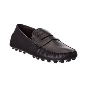 Tod’S Leather Loafer, Black